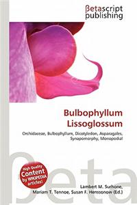 Bulbophyllum Lissoglossum