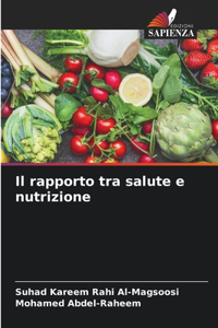 rapporto tra salute e nutrizione