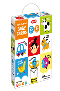 High Contrast Baby Cards 6m+ 9m+