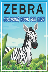 Zebra Coloring Book For Kids
