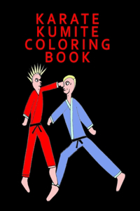 Karate Kumite Coloring Book