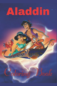 aladdin coloring book