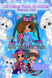 My Besties Winter Lil Darlings Coloring Book