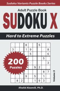 Sudoku X Adult Puzzle Book