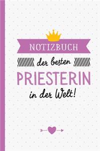 Notizbuch der besten Priesterin in der Welt