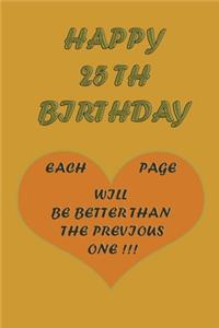 Happy 25Th Birthday