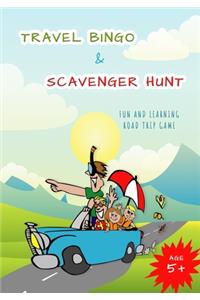Travel Bingo and Scavenger Hunt