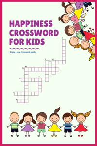 Happiness Crossword For Kids