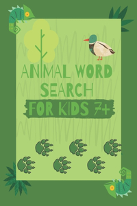 animal word search for kids