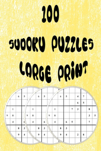 100 Sudoku Puzzles Large Print