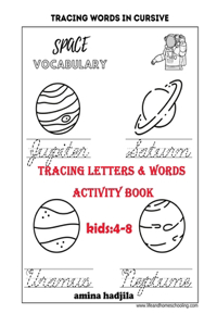Tracing Letters &words Activity Book