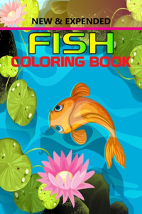 New & Expended Fish Coloring Book