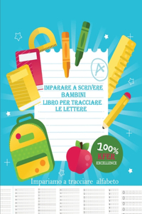 impariamo a scrivere l'alfabeto