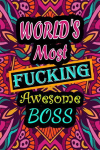 World's Most Fucking Awesome Boss