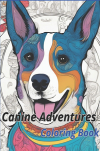 Canine Adventures Coloring Book