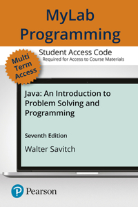 Mylab Programming with Pearson Etext--Access Code Card--For Java