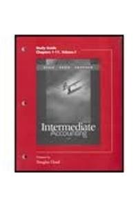 Study Guide to Accompany Intermediate Accounting