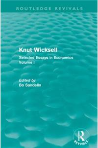 Knut Wicksell (Routledge Revivals)