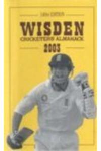 Wisden Cricketers Almanack 2003 140 Ed.