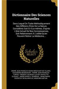 Dictionnaire Des Sciences Naturelles