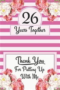 26th Anniversary Journal