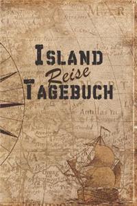 Island Reise Tagebuch: 6x9 Reise Journal I Notizbuch mit Checklisten zum Ausfüllen I Perfektes Geschenk für den Trip nach Island für jeden Reisenden