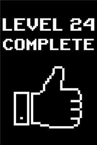 Level 24 Completed