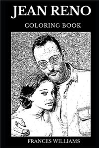 Jean Reno Coloring Book: Legendary Leon: The Professional and Da Vinci Code Star, Famous French Actor and Hollywood Icon Inspired Adult Coloring Book