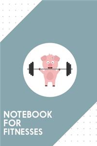 Notebook for fitnesses