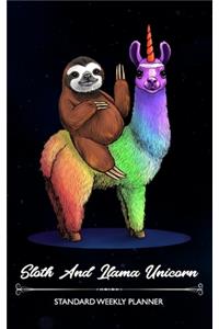 Sloth And Llama Unicorn