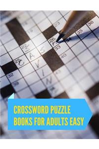 Crossword Puzzle Books For Adults Easy