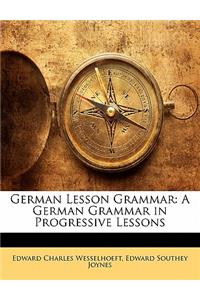 German Lesson Grammar