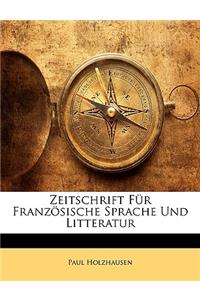 Zeitschrift Fur Franzosische Sprache Und Litteratur