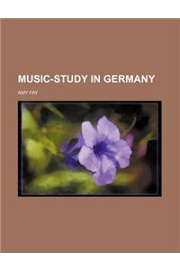 Music-Study in Germany