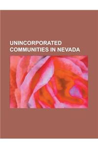 Unincorporated Communities in Nevada