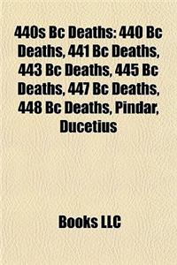 440s BC Deaths