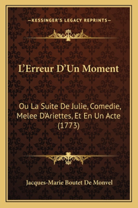 L'Erreur D'Un Moment