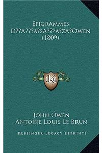 Epigrammes Da Acentsacentsa A-Acentsa Acentsowen (1809)