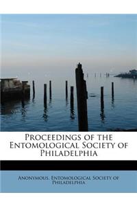 Proceedings of the Entomological Society of Philadelphia