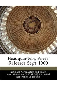 Headquarters Press Releases Sept 1960
