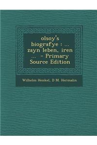 Olsoy's Biografye