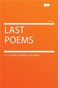 Last Poems