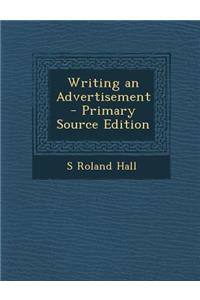 Writing an Advertisement