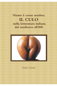 Niente è come sembra: IL CULO nella letteratura italiana dal medioevo all'800