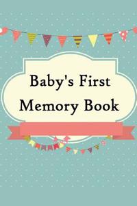 Baby's First Memory Book