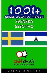 1001+ grundläggande fraser svenska - Sesotho