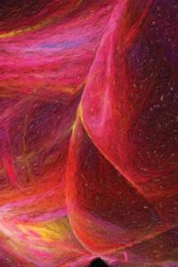 Abstract Pink and Purple Painted Notebook