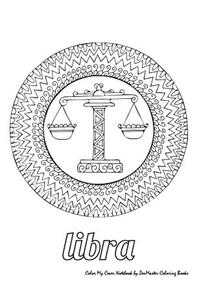 Color My Cover Notebook (Libra)