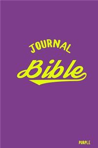 Journal Bible Purple