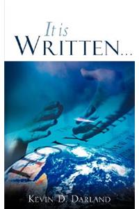 It is Written . . .